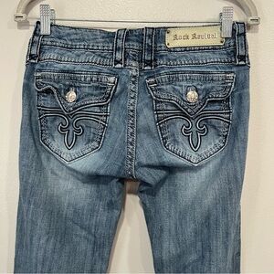 Rock Revival Elizabeth wide leg jeans size 28